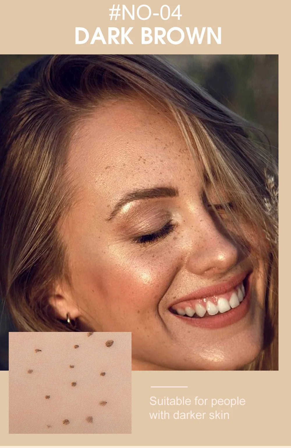 4PC Natural Freckles Pen