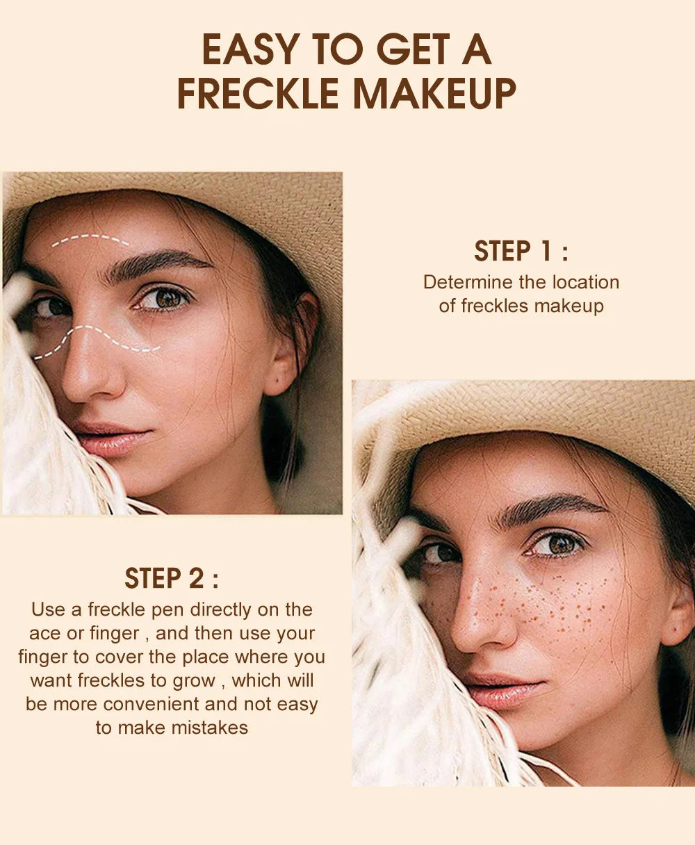 4PC Natural Freckles Pen