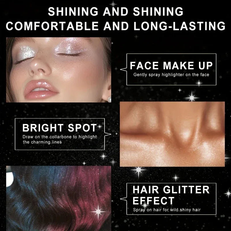 Body And Hair Glitter - Light Skin - PearKiss