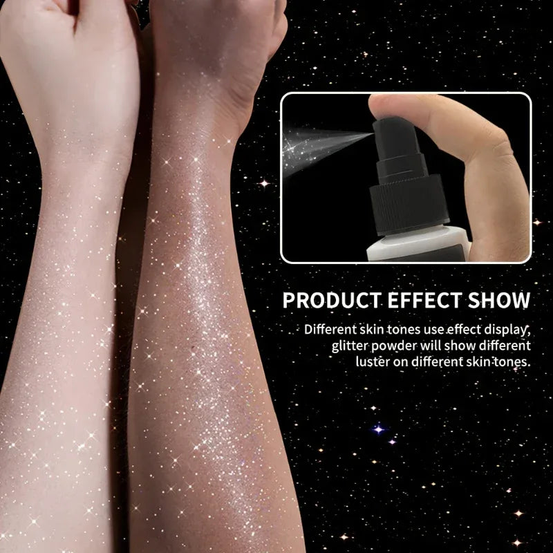 Body And Hair Glitter - Light Skin - PearKiss